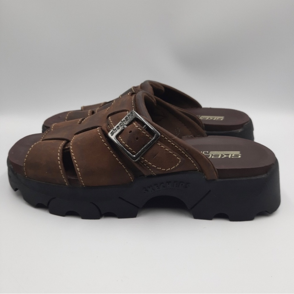 Sketchers jam ups sandal slides